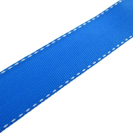 Side Stitched Grosgrain Ribbon Contrasting Edge 25mm Trim 3m Pack