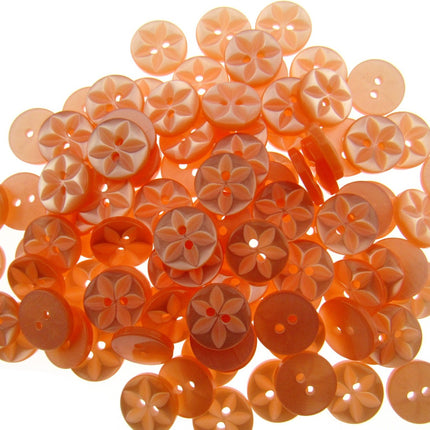 Round Baby Star Buttons Childrens Cardigans Knitting Sewing Craft 11.5-16mm