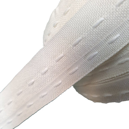 Flange Lining Curtain Tape 25mm 1 inch Wide Poly-Cotton - CT25FL - ThreadandTrimmings