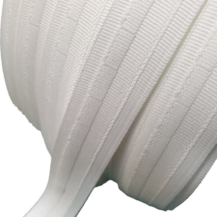Roman Blind Pocket Rod Tape 19mm 3/4 Inch Wide White Choice of Lengths - RB001 - ThreadandTrimmings