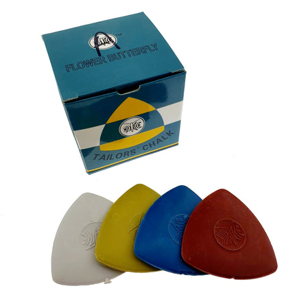Soft Tailors Chalk Triangle Fabric Marker Sewing Dressmaking White Assorted 3 10