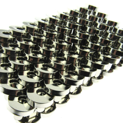 Round Magnetic Bag Snap Fastener Clasps For Handbag Leatherwork 200 x 14mm