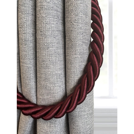 Reef Rope Curtain Tiebacks with Twisted End Caps by Jones Interiors - ThreadandTrimmings