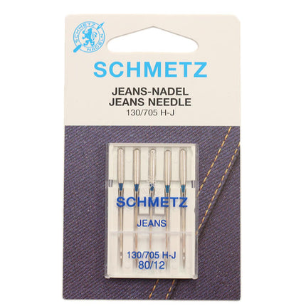Denim Jean Machine Needles by Schmetz Use for Tightly Woven Fabrics  All Types - ThreadandTrimmings