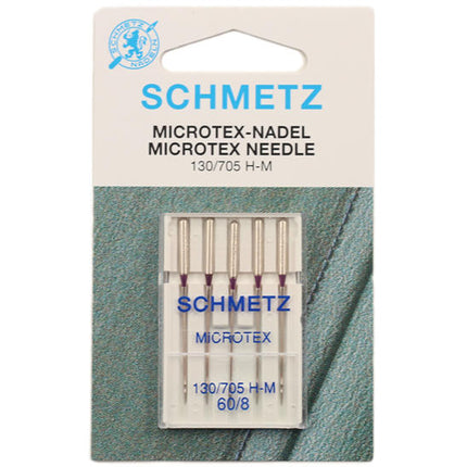 Microtex Sewing Machine Needles for Schmetz Domestic Machines - ThreadandTrimmings