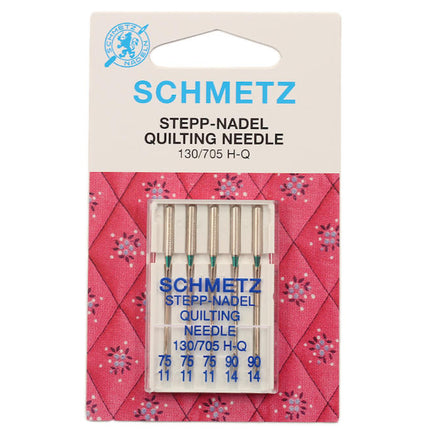 Quilting Sewing Machine Needles by Schmetz for Domestic Use