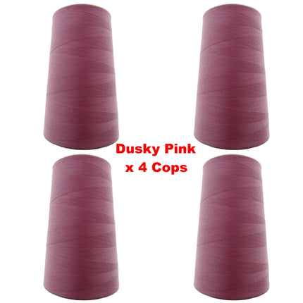 Polyester Overlocking Sewing Thread Spun 120's Price is for 4 x 5000yd Cones - ThreadandTrimmings