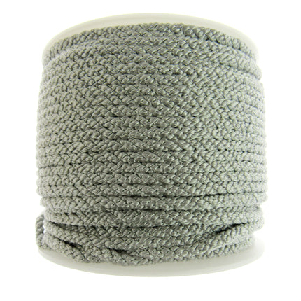 Rayon Braided Lacing Drawstring Cord by British Trimmings - Narrow 4mm Wide Cord - ThreadandTrimmings