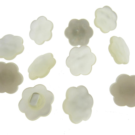 Daisy Flower Shank Buttons Bright Pastel Colours Sewing Craft CP18 13-18mm