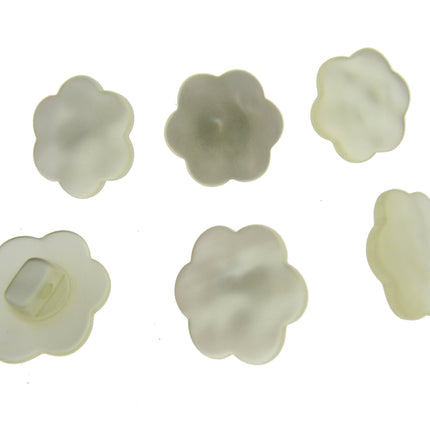 Daisy Flower Shank Buttons Bright Pastel Colours Sewing Craft CP18 13-18mm