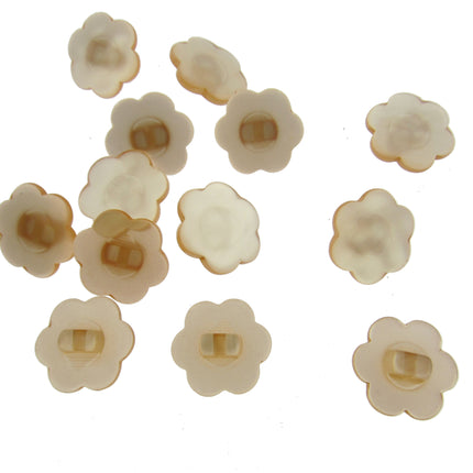 Daisy Flower Shank Buttons Bright Pastel Colours Sewing Craft CP18 13-18mm