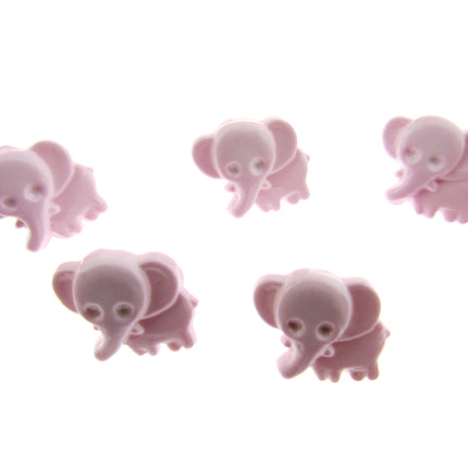 Baby Animal Elephant Buttons For Kids Knitted & Crochet Projects 15mm Shank CN38 - ThreadandTrimmings