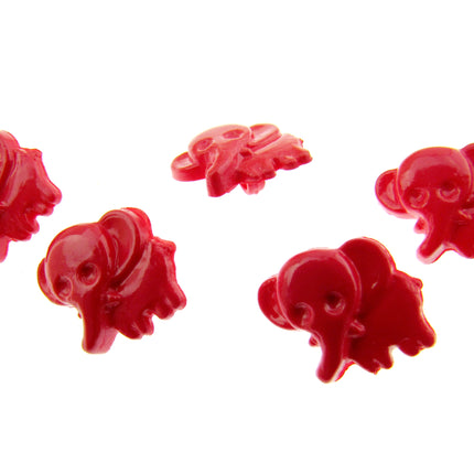 Baby Animal Elephant Buttons For Kids Knitted & Crochet Projects 15mm Shank CN38 - ThreadandTrimmings
