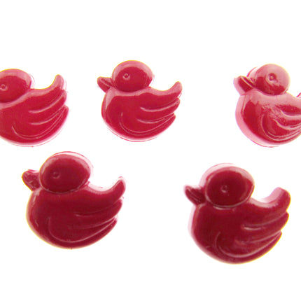 Bright Baby Duck Buttons For Kids Knitted & Crochet Projects 15mm Shank CN50 - ThreadandTrimmings
