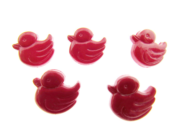Bright Baby Duck Buttons For Kids Knitted & Crochet Projects 15mm Shank CN50 - ThreadandTrimmings