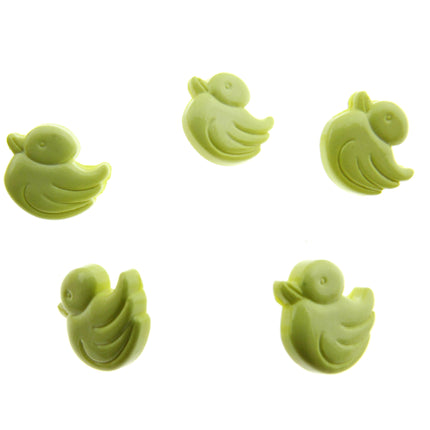 Bright Baby Duck Buttons For Kids Knitted & Crochet Projects 15mm Shank CN50 - ThreadandTrimmings