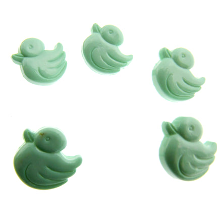Bright Baby Duck Buttons For Kids Knitted & Crochet Projects 15mm Shank CN50 - ThreadandTrimmings