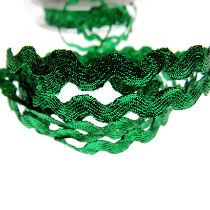 Ric Rac Ribbon Trimming Braid 6mm Wide 20m Roll Rik Rak Braiding - ThreadandTrimmings