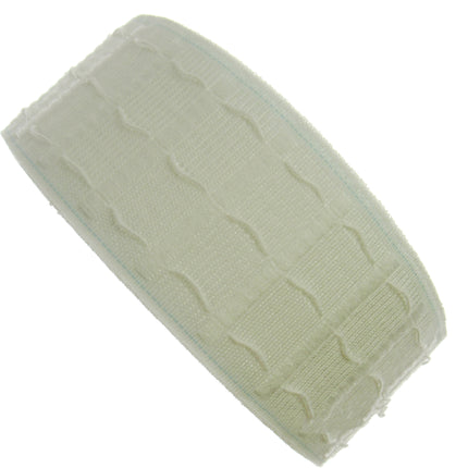 Curtain Heading Pencil Pleat Tape HOOK & LOOP Compatible 75mm (3") Wide White - ThreadandTrimmings