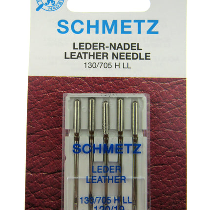 Leather Sewing Machine Needles by Schmetz - ThreadandTrimmings