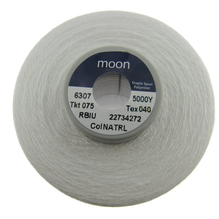 Moon Spun Polyester Thread 75s Heavy Duty Sewing Thread 5000 Yd Cone