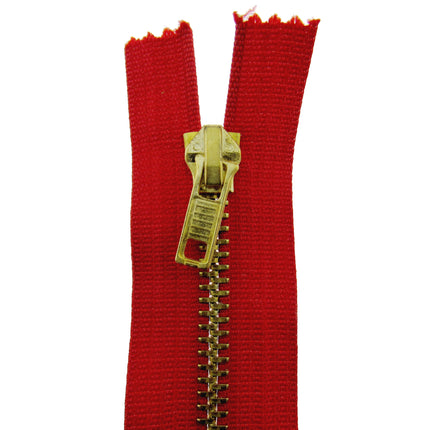 Denim Jean Zips - Sizes 6", 7" and 8"  - Available in 10 Colours - ThreadandTrimmings