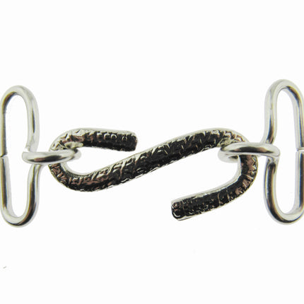 Snake Belt Buckles - Silver Colour "S" Shape - 25mm Insert for Elastic - ThreadandTrimmings