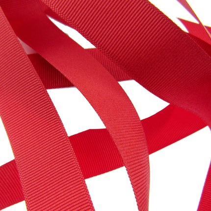 Grosgrain Ribbon Ribbed Fabric Trim Edge Tape Bow Making 22 Colours 5 Size 3m