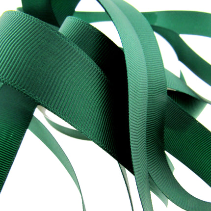Grosgrain Ribbon Ribbed Fabric Trim Edge Tape Bow Making 22 Colours 5 Size 3m