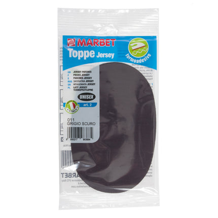 Iron on Jersey Patch Stretch Sportswear by Marbet Ideal For Knitwear Clothing - ThreadandTrimmings