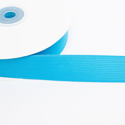 Bright Flat Woven Elastic 25mm Wide 21 Bright Colours & 5 Lengths Available - ThreadandTrimmings