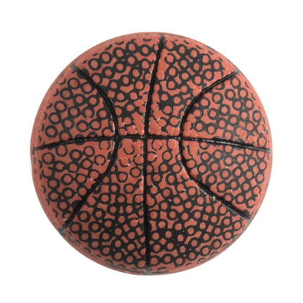 Round Orange Basketball Buttons Shank 18mm Button Black Stitching 10pcs