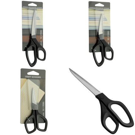 Sewing, Craft & Dressmaking Scissors - Grunwerg Stainless Steel Tailoring Shears - ThreadandTrimmings