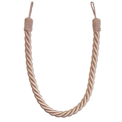 Reef Rope Curtain Tiebacks with Twisted End Caps by Jones Interiors - ThreadandTrimmings