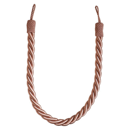 Reef Rope Curtain Tiebacks with Twisted End Caps by Jones Interiors - ThreadandTrimmings