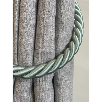 Reef Rope Curtain Tiebacks with Twisted End Caps by Jones Interiors - ThreadandTrimmings