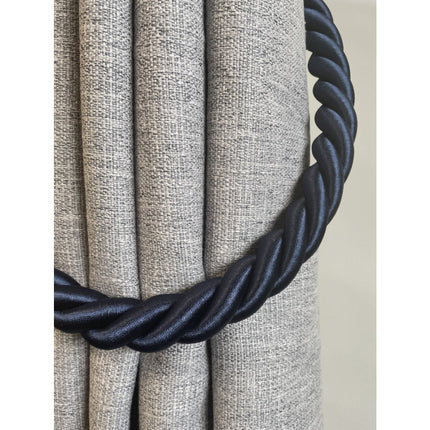 Reef Rope Curtain Tiebacks with Twisted End Caps by Jones Interiors - ThreadandTrimmings
