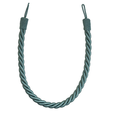 Reef Rope Curtain Tiebacks with Twisted End Caps by Jones Interiors - ThreadandTrimmings