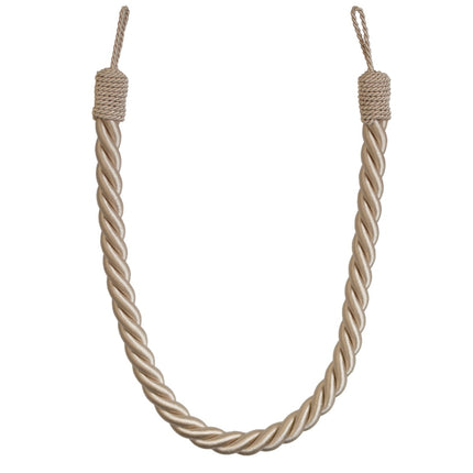Reef Rope Curtain Tiebacks with Twisted End Caps by Jones Interiors - ThreadandTrimmings