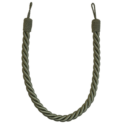 Reef Rope Curtain Tiebacks with Twisted End Caps by Jones Interiors - ThreadandTrimmings