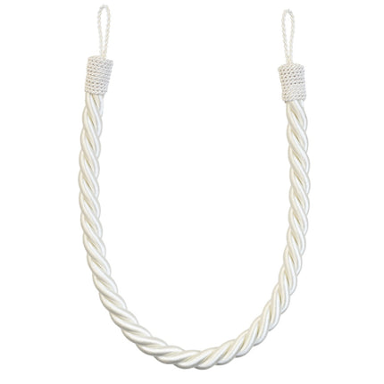 Reef Rope Curtain Tiebacks with Twisted End Caps by Jones Interiors - ThreadandTrimmings