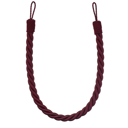 Reef Rope Curtain Tiebacks with Twisted End Caps by Jones Interiors - ThreadandTrimmings