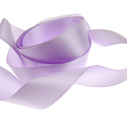 Double Sided Satin Ribbon Woven Edge - 7mm - Choice of 27 Colours, 5m, 50m - ThreadandTrimmings