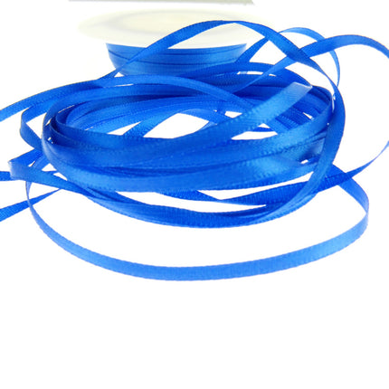 Thin Satin Ribbon - 10 Meter Lengths - Big Colour Range -3mm Double Faced Ribbon - ThreadandTrimmings