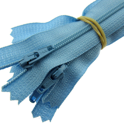 YKK Nylon Closed End Dress / Cushion Zips - 5 x 18", 20" or 22" High Quality Zip - ThreadandTrimmings