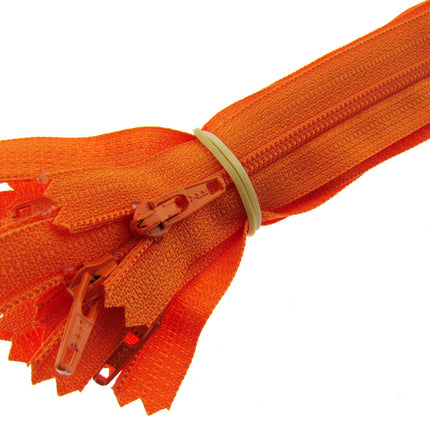 YKK Nylon Closed End Dress / Cushion Zips - 5 x 18", 20" or 22" High Quality Zip - ThreadandTrimmings