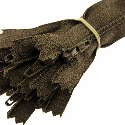 YKK Nylon Zips Closed End Dress Cushion Zips 18", 20" or 22" High Quality Zip - ThreadandTrimmings