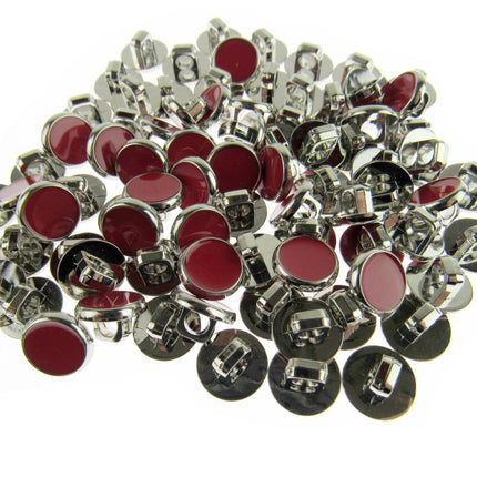 Round Metal and Metal Look Gold Shank Buttons - Clearance