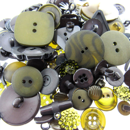 Mixed Assorted Craft Buttons for Fun & Keeping the Kids Busy - ThreadandTrimmings