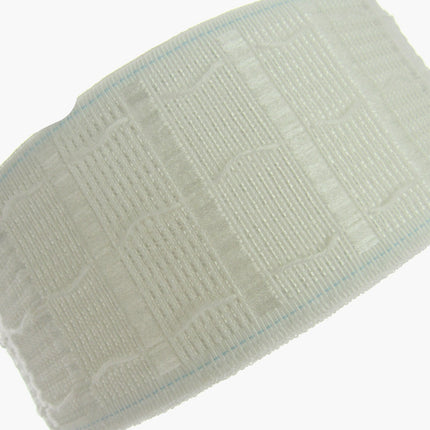 Curtain Heading Pencil Pleat Tape HOOK & LOOP Compatible 75mm (3") Wide White - ThreadandTrimmings